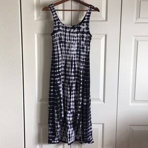 Marc New York tie dye high low dress